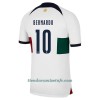 Camiseta de fútbol Portugal Bernardo 10 Segunda Equipación Mundial 2022 - Hombre